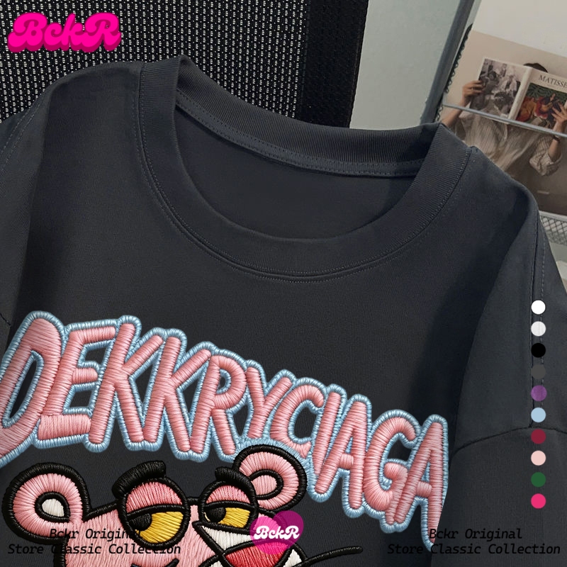 【จัดส่งตลอด 24 ชั่วโมง】 BCKR สไตล์พรีพี แมตช์ได้ทุกแบบ เสื้อผญ เสื่อยืด oversize คอกลม เสื้อYG4497 ราคา ถูกที่สุด ดีลบีเคเค แกลเลอรีภาพที่ 3