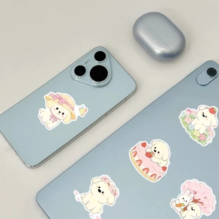 น่ารัก50ชิ้นฤดูใบไม้ผลิการ์ตูนลูกสุนัขสติกเกอร์กันน้ําสําหรับ แก้วน้ํา แล็ปท็อปโทรศัพท์กรณีสติกเกอร์รถกราฟฟิตีสร้างสรรค์ ทําเอง
