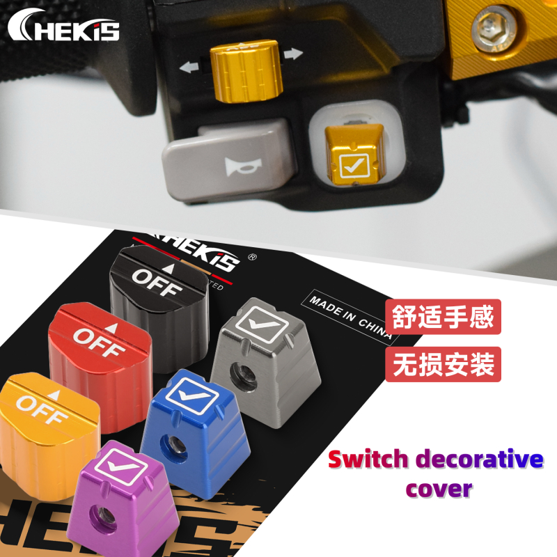 Chekis สําหรับ ZONTES V2 2026 368G 368D 368E 368K 368M 703F 703T ติดตั้งสวิทช์ไฟเลี้ยวและรีโมทคอนโทรลพวงมาลัยตกแต่งอลูมิเนียมอุปกรณ์เสริมป้องกัน