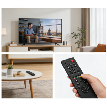 1673 รีโมท LED LCD TV (เหมาะสําหรับ Onida Led Tv เก่าต้องเหมือนกันแน่นอน) เข้ากันได้กับรีโมท Onida T