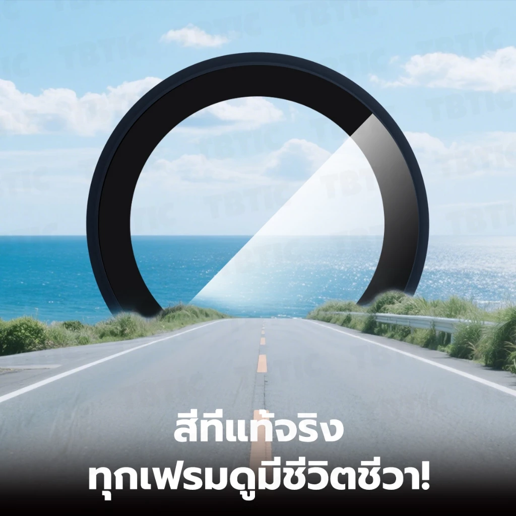 TBTIC กระจกกันกระแทกเลนส์กล้องหลัง For iPhone 17/16/15/14/13/12/11 Pro Max/Plus/Mini ครอบคลุมเลนส์เต็มแผ่น 10H ติดง่าย thumbnail 8