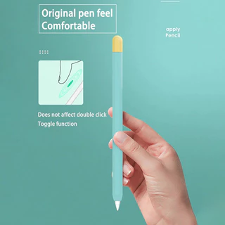 Tbtic เคสซิลิโคนนิ่ม ป้องกันรอย สําหรับ Apple Pencil USB C