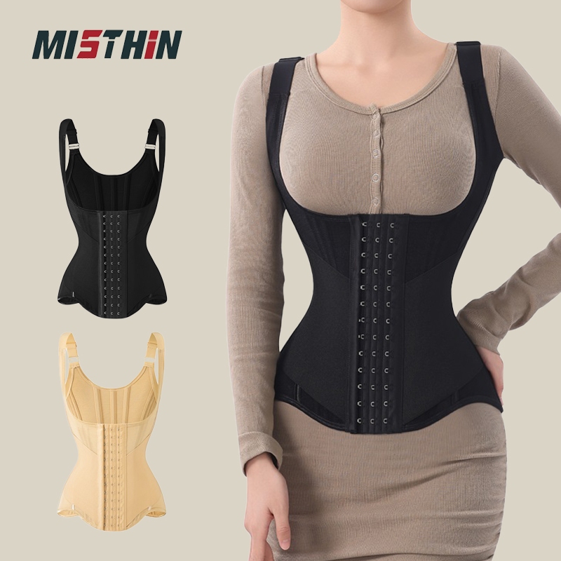 Misthin เข็มขัดแกะสลักรัดตัวสำหรับผู้หญิง กระชับหน้าท้องและเป็น Body Shaper