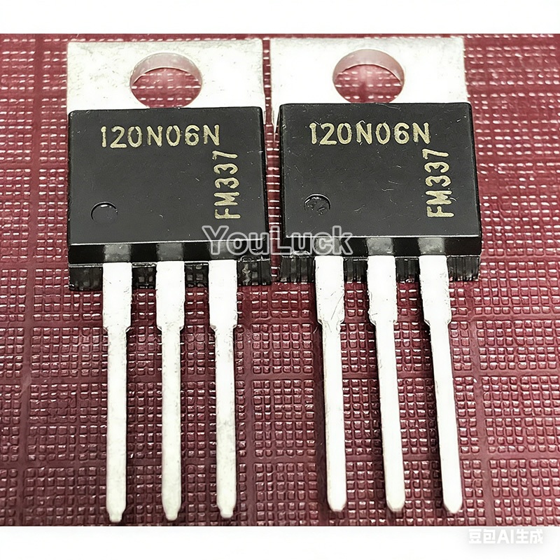 5 ชิ้น 120N06N IPP120N06NG TO-220 75A/60V N-Channel MOSFET ทรานซิสเตอร์ใหม่เดิม