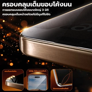 TBTIC ฟิล์มกันมอง+ด้าน Matte สำหรับ iPhone17/16 ProMax / 15 Pro Max/14/13/12/11/XR/XS/X กันรอย กันแตก Privacy เต็มจอ