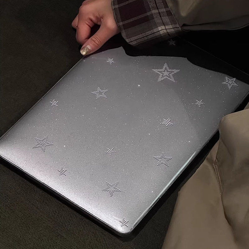 ดาวสีขาวพิมพ์ประกายสําหรับ 2026 Macbook Neo A3404 Air13 M5 A3449 Air15 M5 A3448 Pro M5 A3434 Air13.6 M4 A3240 M3 A3113 M2 A2 A1 Pro M2338