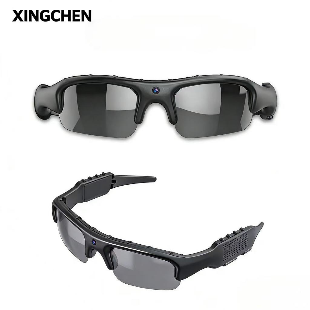 XINGCHEN 1080P HD Video Recorder WIFI APP กล้อง DV กีฬากลางแจ้ง, แว่นตาอัจฉริยะ, มุมกว้าง 170° กล้อง กล้องกีฬา ขี่ เล่นสกี