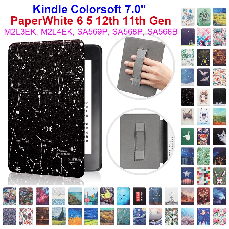 สําหรับ Kindle Colorsoft 7.0" PaperWhite 6 5 12th 11th Gen 2024 2021 6.8" M2L3EK M2L4EK SA569P SA568