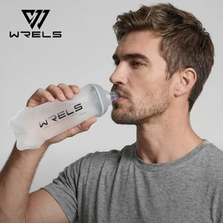 WRELS SH24 A ขวดน้ํานุ่มทนทานและทันสมัยแบบพกพาสําหรับกีฬาวิ่งปั่นจักรยาน
