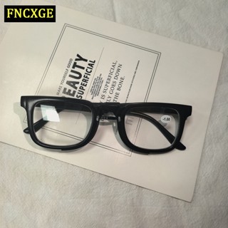 FNCXGE แว่นตากันแสงสีฟ้าแบบสแควร์ เลนส์คุณภาพสูง สไตล์เรโทรส…