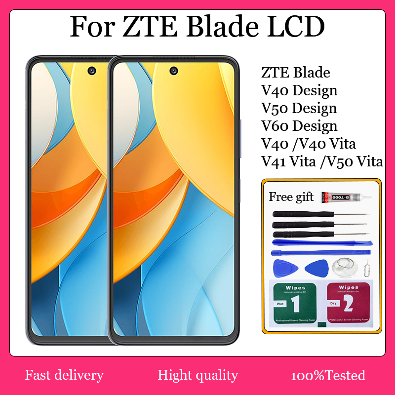 ต้นฉบับสําหรับ ZTE Blade V40 Design / V50 Design / 60 Design / V40 / V40 Vita / V41 Vita / V50 Vita 