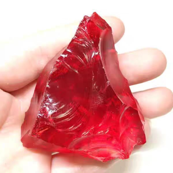 Fire Red Andrew Optical Crystal American Crimson Fire Crystal Stone Divine Fire andara