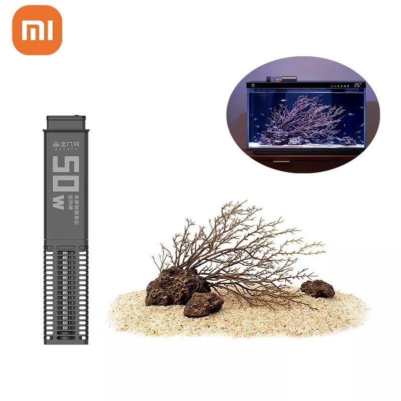 Xiaomi Mijia สมาร์ทถังปลา DESGEO ความร้อน Rod 50w MYG100G1 อัจฉริยะอุณหภูมิคงที่และควบคุมอุณหภูมิที่แม่นยํา