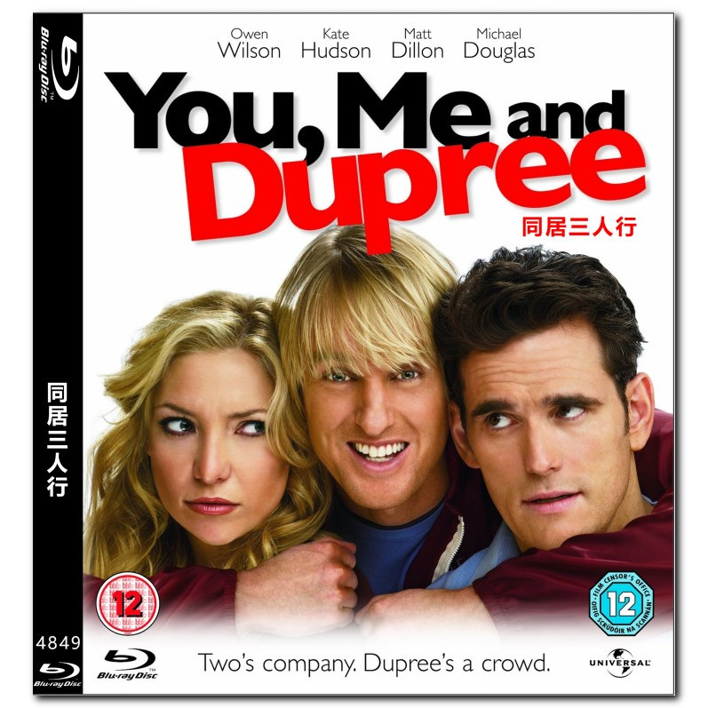 [ภาษาอังกฤษ][คลังสินค้าพร้อม] ภาพยนตร์ Blu-ray HD 4K UHD 1080P You, Me and Dupree