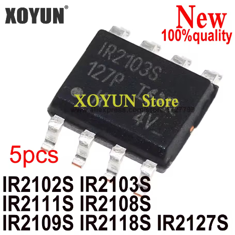 (5 ชิ้น) 100% ใหม่ IR2102S IR2103S IR2111S IR2108S IR2109S IR2118S IR2127S sop-8 ยี่ห้อ-ใหม่เดิม