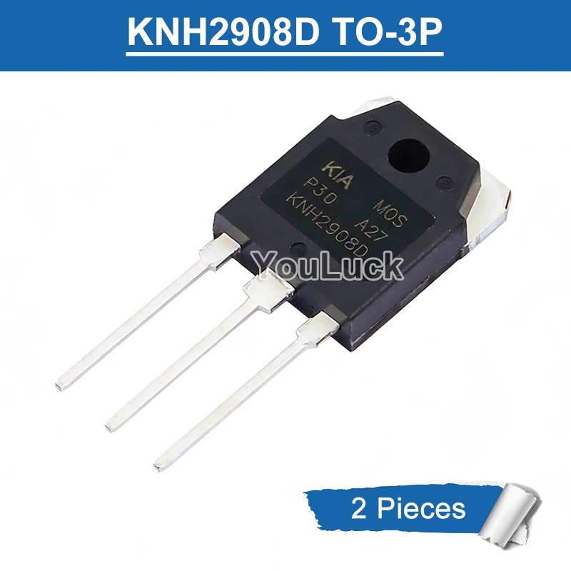 2 ชิ้น KIA KNH2908D TO-3P 130A/80V N-Channel MOSFET ทรานซิสเตอร์ใหม่เดิม