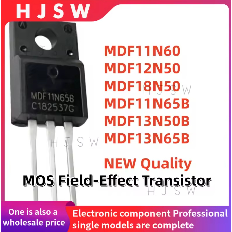 5 ชิ้น 100% ใหม่ MDF11N60 MDF12N50 MDF18N50 MDF11N65B MDF13N50B MDF13N65B 11N60 12N50 18N50 MDF11N65