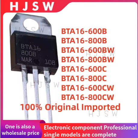5PCS ใหม่ Original BTA16-600B BTA16-800B BTA16-600BW BTA16-800BW BTA16-600C BTA16-800C BTA16-600CW B