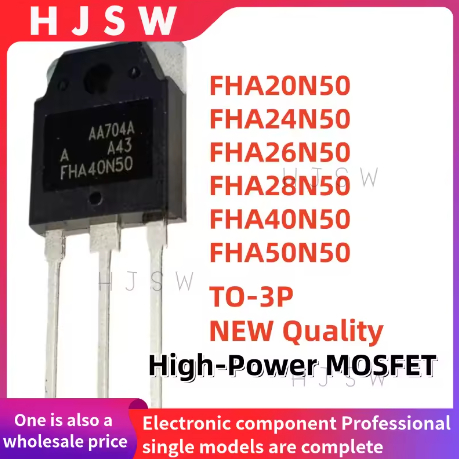 5PCS 100% ใหม่คุณภาพ FHA20N50 FHA24N50 FHA26N50 FHA28N50 FHA40N50 FHA50N50 FHA 20N50 24N50 26N50 28N