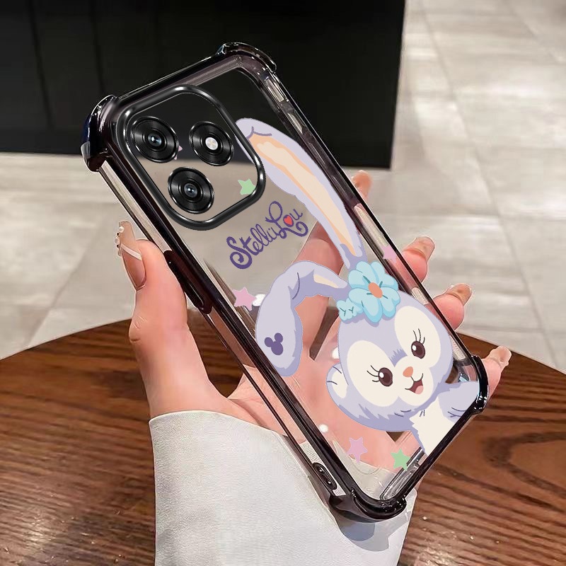Honor X8d X7d Honor Case น่ารัก Stellalou Soft Case เคสโทรศัพท์โปร่งใสกันกระแทก Protector Cover