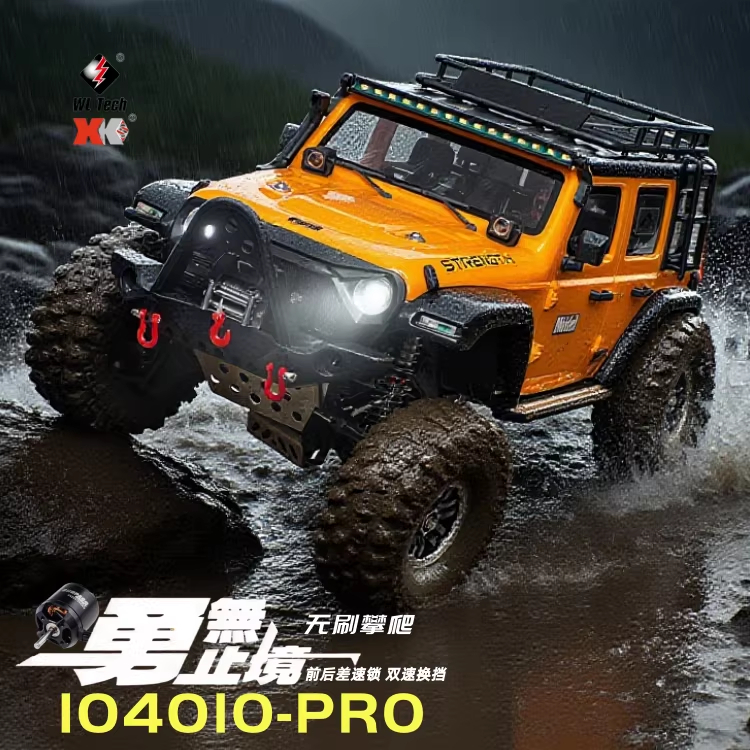 WLToys 104010 1/10 568 มม. Wrangler RC รีโมทคอนโทรลรถ