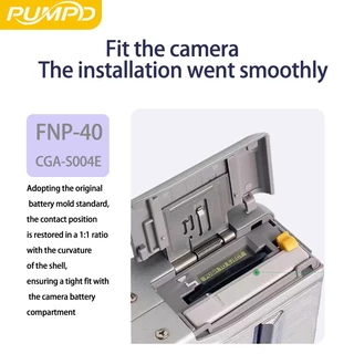 PUMPD FNP-40 CGA-S004E แบตเตอรี่สําหรับ Fujifilm J50 V10 F810 F700 F710 F610 F650