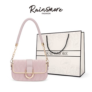 RAINSMORE Diamond Check กระเป๋าสะพายข้างผู้หญิง | Chain Bag …