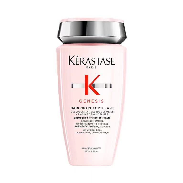 250ml Kerastase Genesis Bain Nutri-Fortiifying Shampoo สําหรับผมฤดูใบไม้ร่วงและผมแห้ง