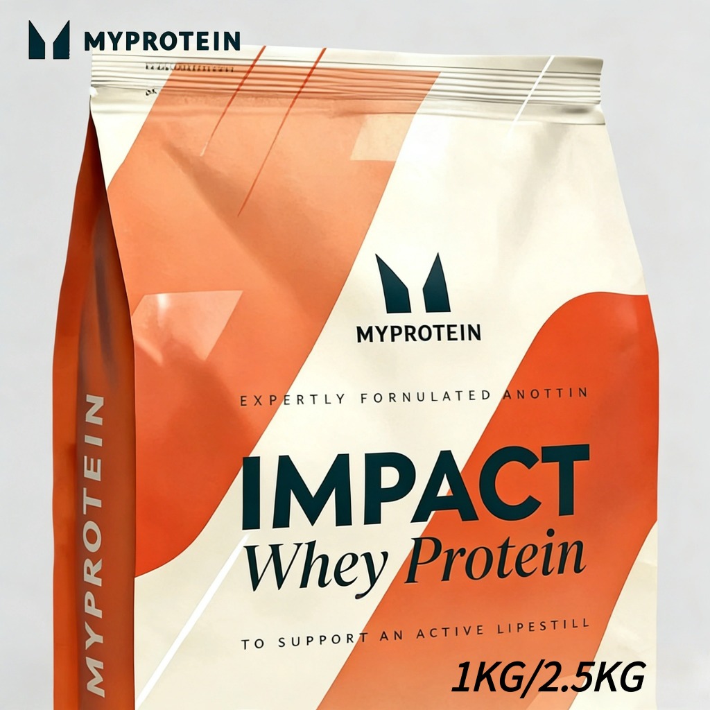 MYPROTEIN Impact Whey Protein 1KG/2.5KG โปรตีนเข้มข้น Lean Muscle Building Recovery
