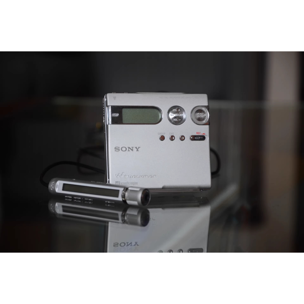 Sony MD Player Walkman MZ-N910 สีสําเร็จรูป ใหม่ เล่นการทํางาน บันทึกปกติ