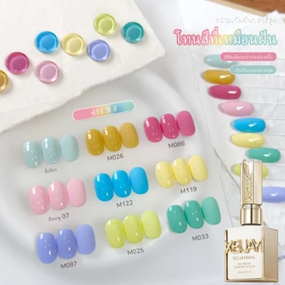 XEIJAYI 15ml-ยาทาเล็บเจลสี Macaron สไตล์ใหม่ ทนทาน เหมาะสําหรับใช้ทุกวัน