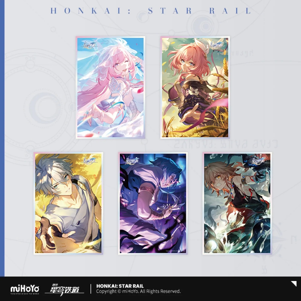 [miHoYo/Honkai: Star Rail] Photocone Series กระดาษสีอะคริลิค Painon Mydei Castofrice Evernight/Colla