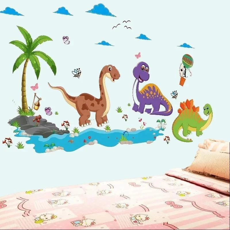 สติกเกอร์ติดผนังการ์ตูน DIY สำหรับพ่อแม่ลูก เรียนรู้เสริมทักษะ ตกแต่งห้องเด็ก