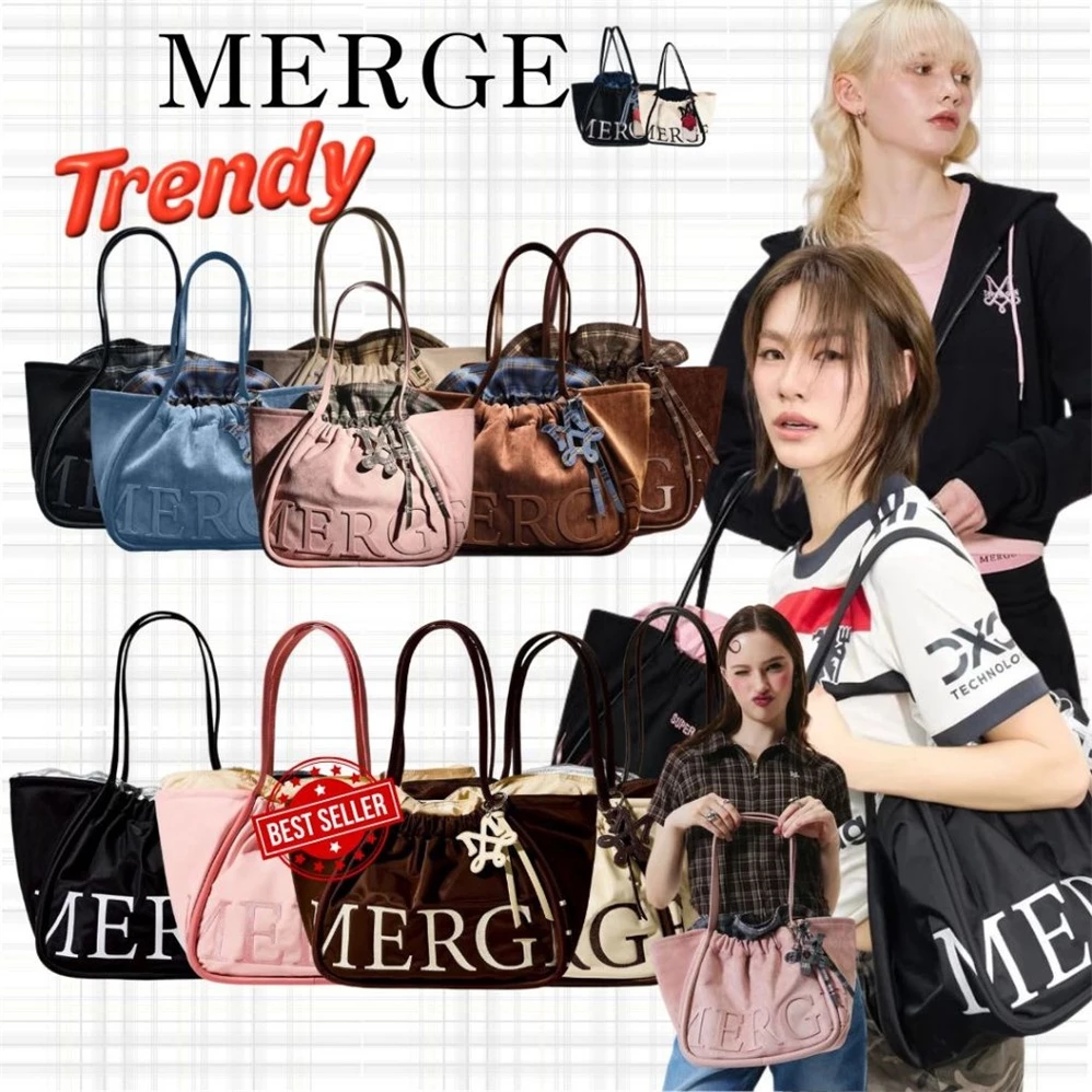 🔥【MERGE A DAY BAG】กระเป๋าถือ สะพายข้าง ของแท้ 100% สินค้าพร้อมส่ง🚚