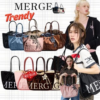 🔥【MERGE A DAY BAG】กระเป๋าถือ สะพายข้าง ของแท้ 100% สินค้าพร้…