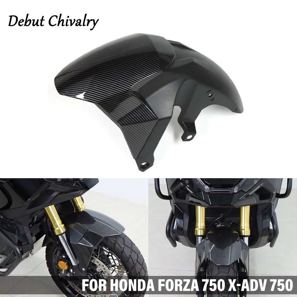 ใช้ได้กับ HONDA FORZA 750 X-ADV 750 การปรับเปลี่ยนรถจักรยานยนต์พร้อมบังโคลนแบบขยาย บังโคลนหน้า การแข่งขันบังโคลน กระเบื้อง