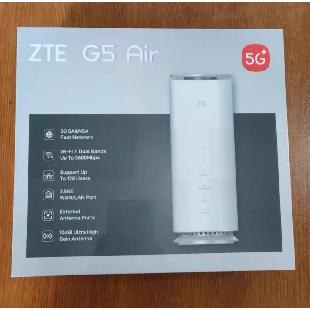ZTE G5 Air 5G CPE WIFI 7 เราเตอร์ BE3600 ดูอัลแบนด์