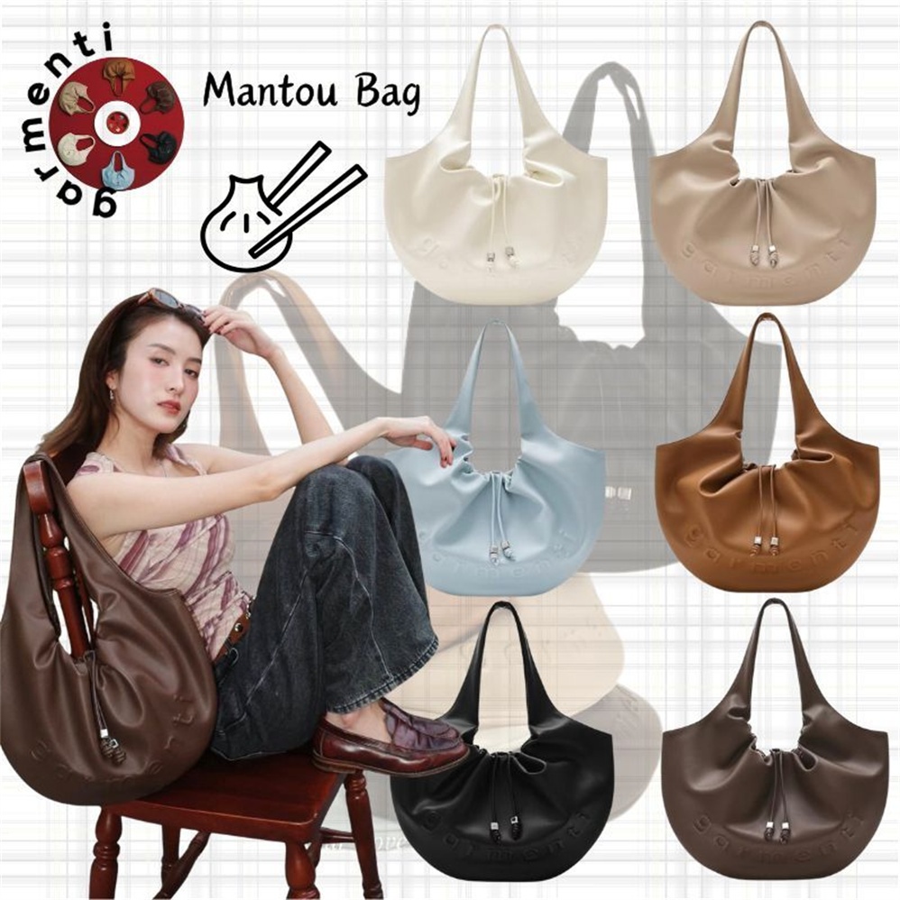 NEW ✨️ของแท้ 100 % 🥠GARMENTI - MANTOU BAG🥢กระเป๋าสะพายเดี่ยว กระเป๋า ระเป๋าถือ สะพายข้าง 6 สี
