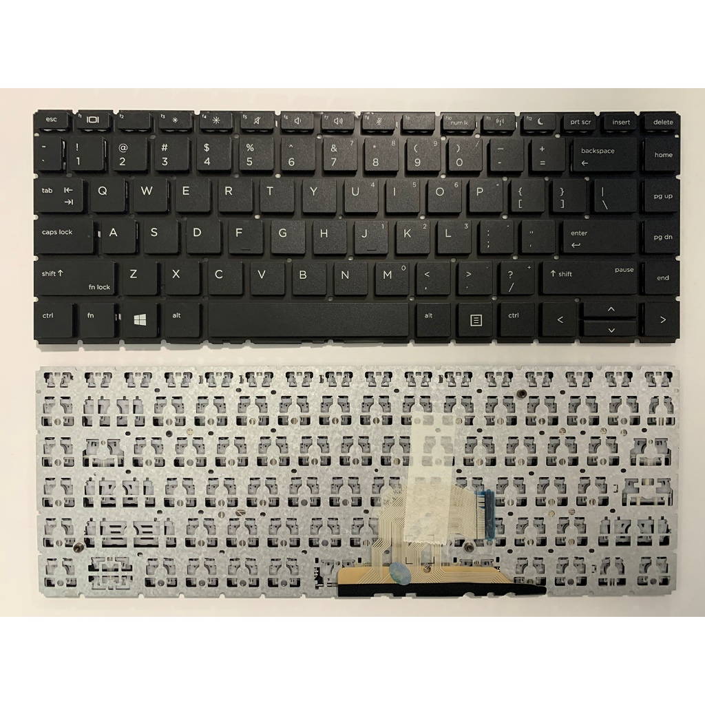 US Layout แป้นพิมพ์แล็ปท็อปสําหรับ HP Probook 440 G6 440 G7 445 G6 445 G7 445R G6 445R G7 ไม่มีจุดไม
