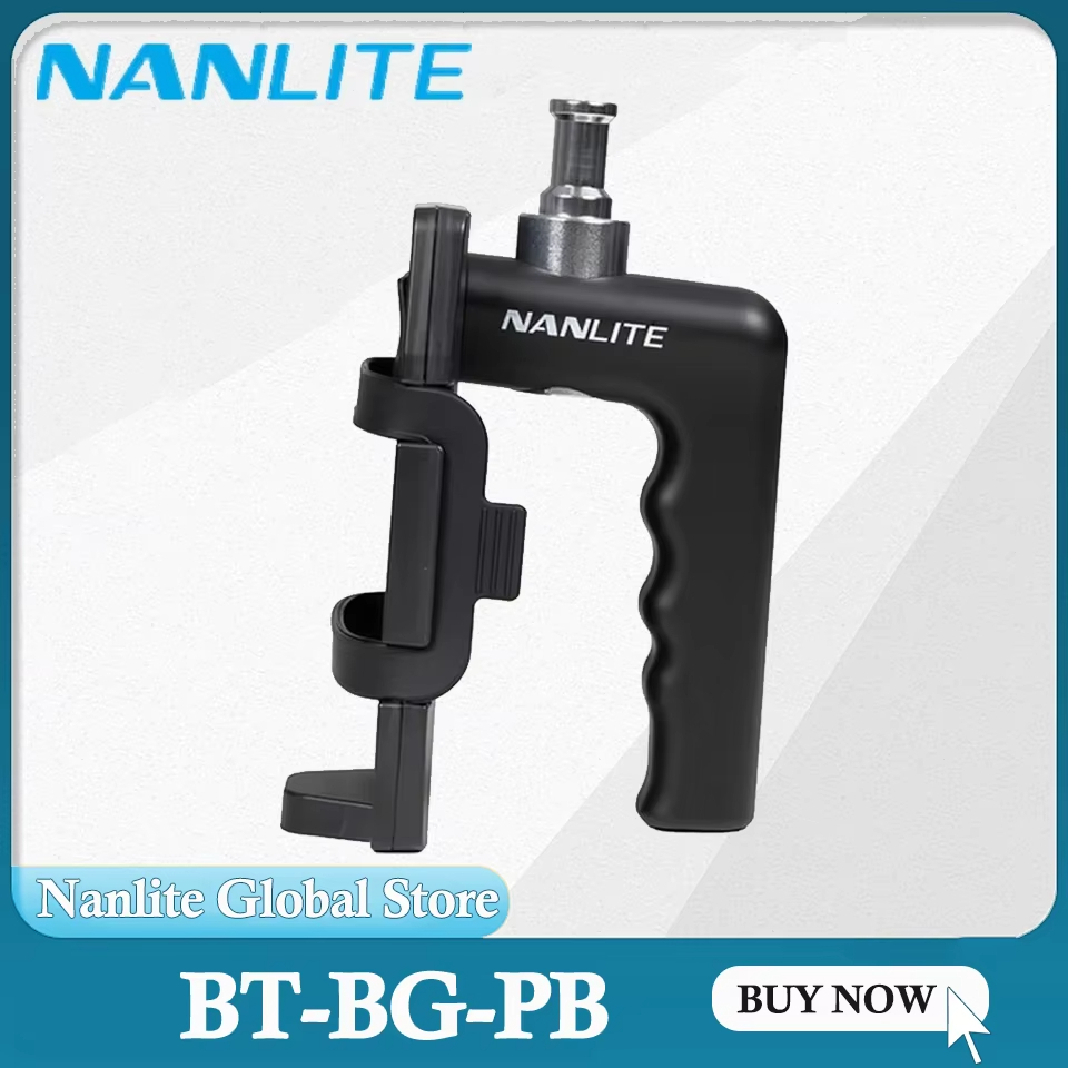 Nanlite BT-BG-PB Power Bank Battery Grip สําหรับ FC-60B และ FC-120B รองรับมือถือหรือติดตั้งกรอบไฟ