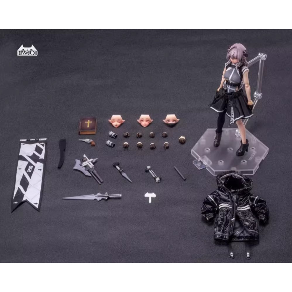 HASUKI 1/12 Pocket Art Series NO.9 PA009 รุ่น Succubus Nun Friede Action Figure