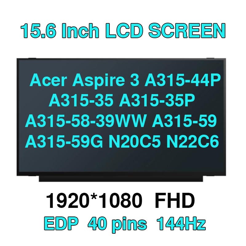 เปลี่ยน Acer Aspire 3 A315-44P A315-35 A315-35P A315-58-39WW A315-59 A315-59G N20C5 N22C6 โน้ตบุ๊คหน