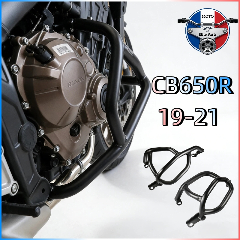 แคชบาร์ Honda CB650R 2019-2021 วัสดุเหล็กทนทาน ป้องกันการกระแทก แข็งแรง