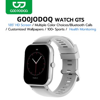 GOOJODOQ GTS IP67 Smart Watch Bluetooth Call Heart Attack Waterproof Management Fitness Men Woman