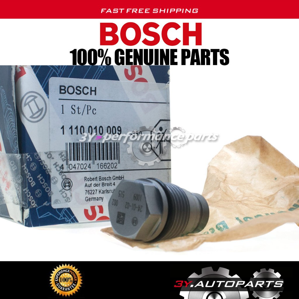 บ๊อช ของแท้ 1110010009 วาล์วจํากัดแรงดันรางทั่วไปสําหรับรถบรรทุก Volvoo Ivecoo M-AN และบัส 3588337,1