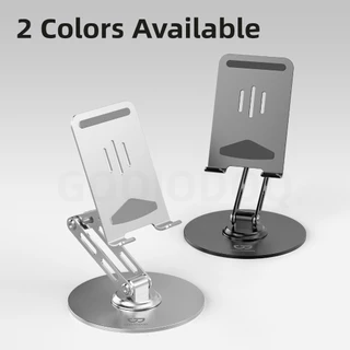 GOOJODOQ 360°ที่วางโทรศัพท์แบบหมุนได้หมุนแผ่นซิลิโคนฐานหิน-แข็ง