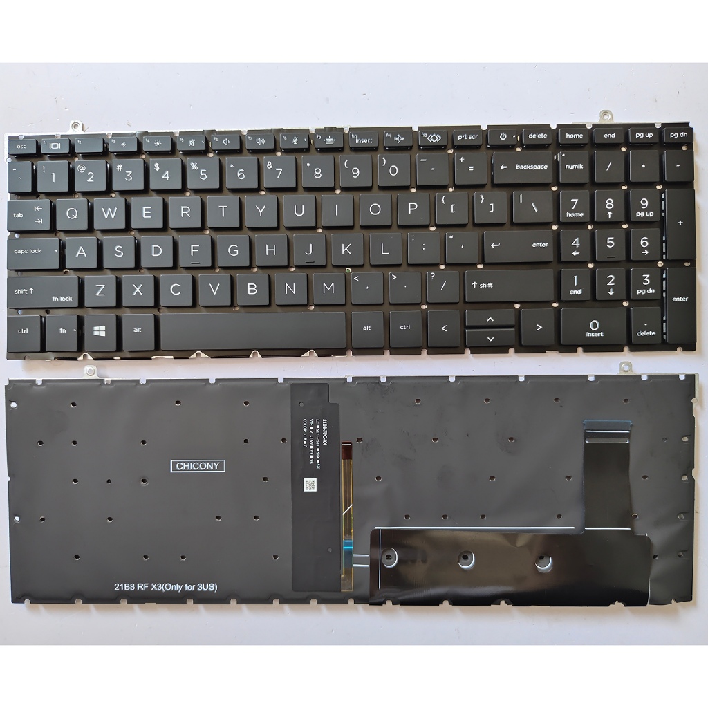 แป้นพิมพ์แล็ปท็อป US Layout สําหรับ HP 450 15.6 นิ้ว G9 HSN-Q32C-5 455 G9 โน้ตบุ๊ค PC