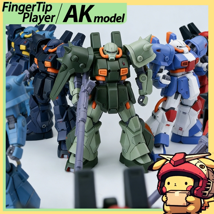AK รุ่น high-zaku Hizack 1/144 Assembly Model DIY