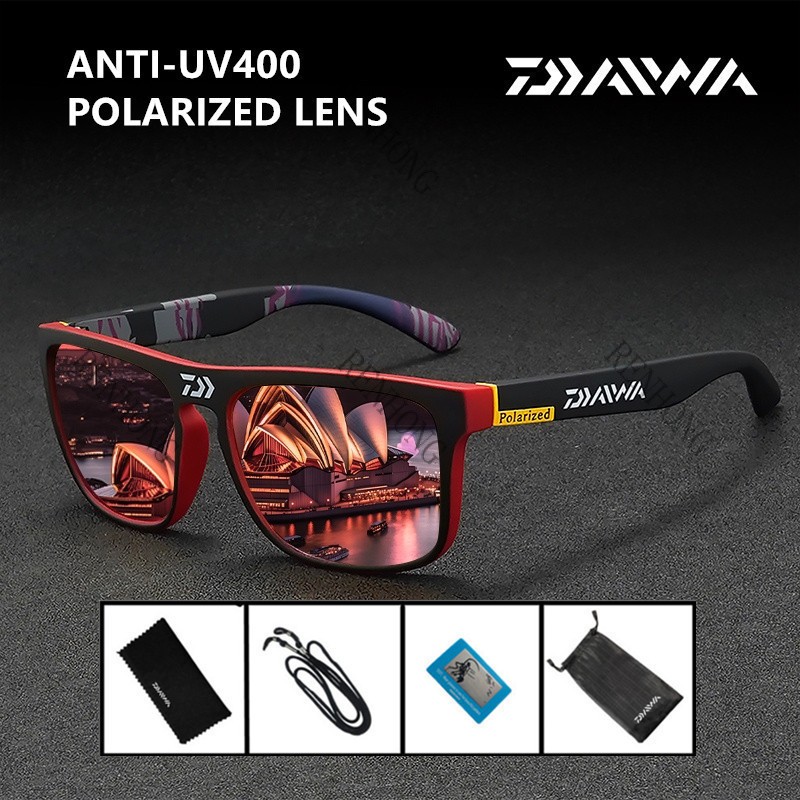 แว่นกันแดดโพลาไรซ์ DAIWA - Unisex สําหรับขับรถ/ตกปลา/เดินป่า UV400