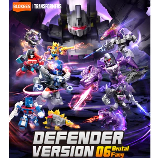 BLOKEES TRANSFORMERS DV07 ทรานส์ฟอร์เมอร์ Blind Box Mini Figure ตัวต่อบล็อกแท้ กล่องสุ่ม เซ็ต12ชิ้น